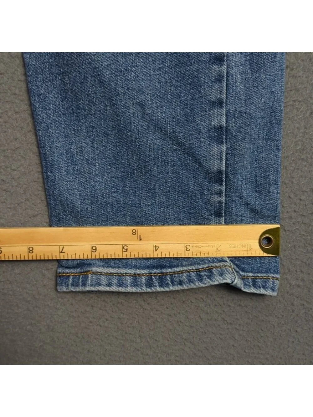 Levi's Jeans Men's 31x30 Fits 30x29 Blue 506 Comfort Straight Fit Denim
